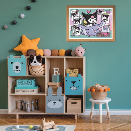 Puzzle 104 pieces - Clementoni - Kuromi - Puzzle Enfant - Des 6 ans - Pieces Super Color