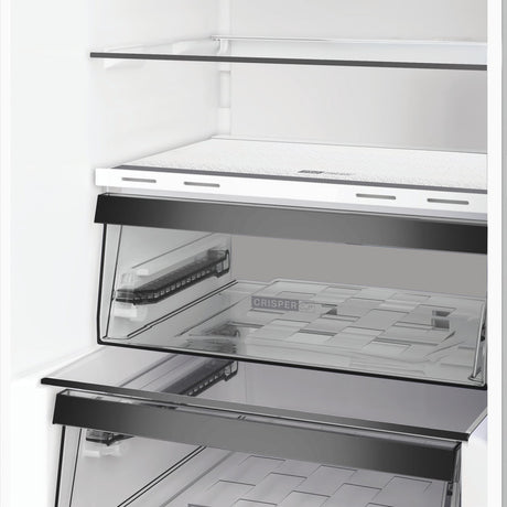 Réfrigérateur combiné - WHIRLPOOL - WHK26363XP6E - 316 L - Dual NoFrost - 6e sens - Classe C - 186.5x59.5x66.3 - Inox