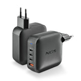Chargeur secteur NGS Bud 3x USB-C + 1x USB-A 165W (Noir)