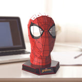 Puzzle 3D Masque Spiderman 82 pieces, Marvel Spiderman inspiré de la saga, Jeu de construction a collectionner, 4D BUILD, Jeu enfant