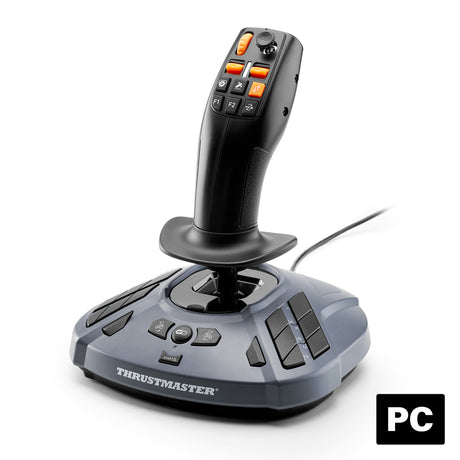 Joystick pour simulateur - THRUSMASTER - Joystick SimTask FarmStick - Noir - Farming et équipements lourds