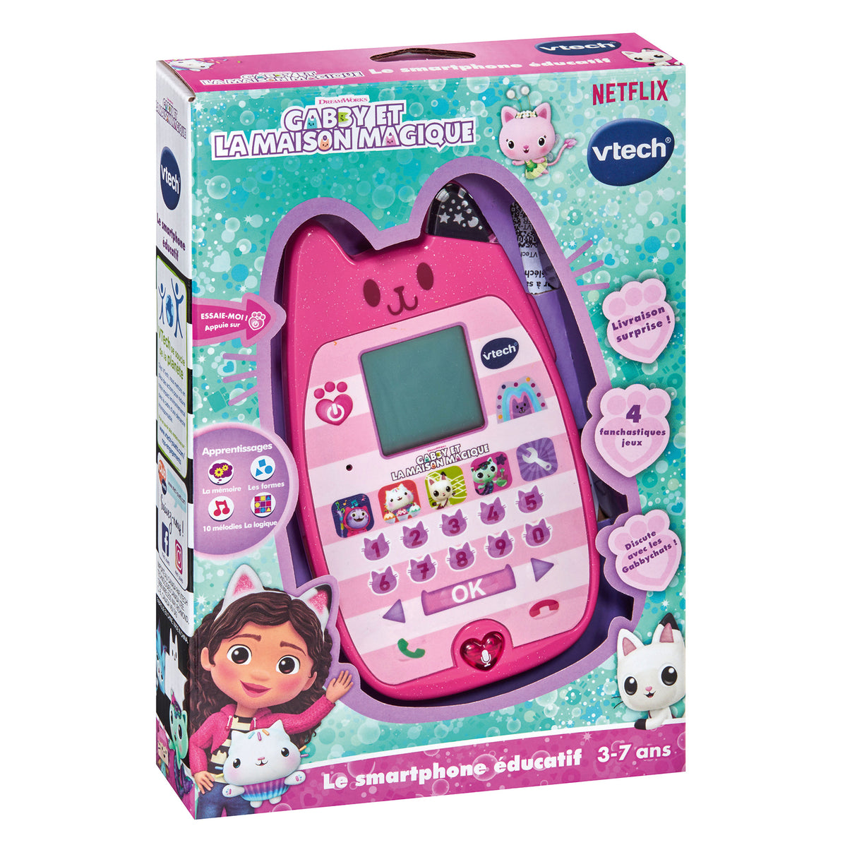 VTECH GABBY ET LA MAISON MAGIQUE - LE SMARTPHONE EDUCATIF