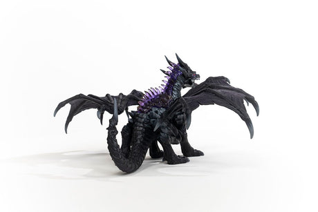 Figurine Dragon des Ténebres, jouet ultra-réaliste et durable avec ailes mobiles, Schleich 70152 Eldrador Creature, des 7 ans