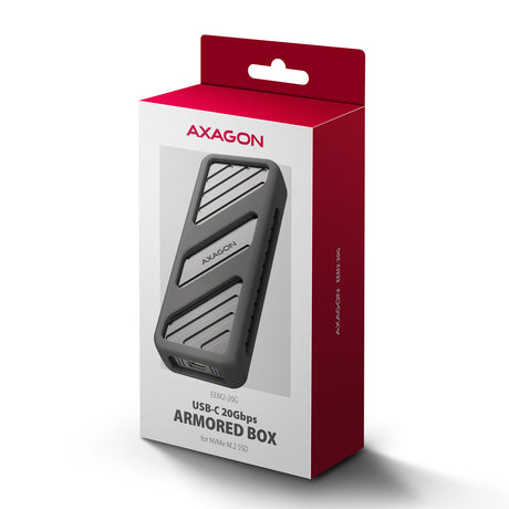 Boitier externe USB-C 3.2 Axagon EEM2-20G - NVMe M.2 Type 2280 (Noir)