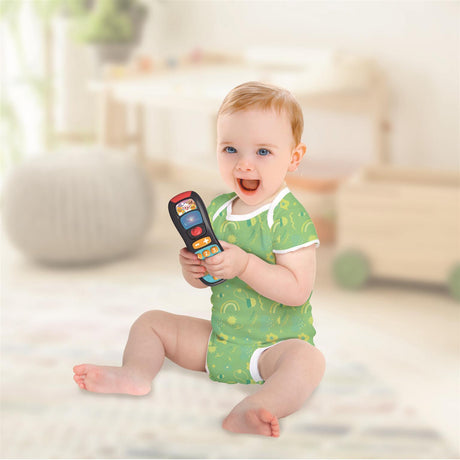 La télécommande de Bébé parlant - CLEMENTONI - Jeux d'éveil - Chansons, Lumieres et Effets sonores - Des 6 mois