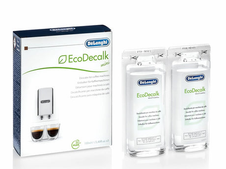 DELONGHI DLS C200 Détartrant EcoDecalk Mini 2x100ml pour toutes les machines a café Delonghi