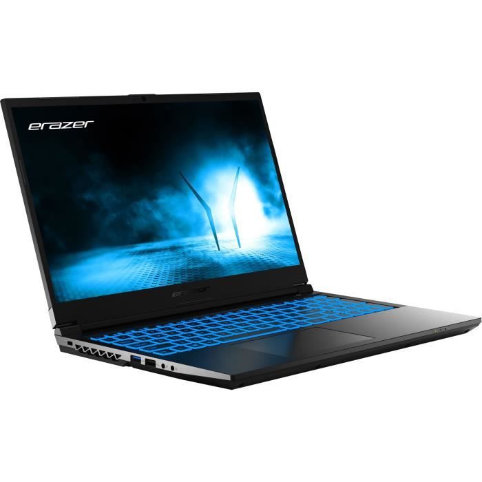 PC portable Gamer - ERAZER - CRAWLER E50 - 15.6 FHD - 144 Hz - I5-12450H - RAM 16Go -  SSD 512Go - RTX 4050 - Sans Windows
