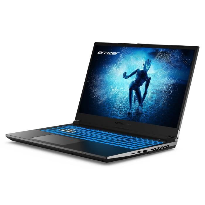 PC portable Gamer ERAZER - DEPUTY P60i -Livré sans Windows -15,6 FHD 144Hz - RTX 4060 - Core i5-12450H -RAM 16Go -SSD 512Go -AZERTY