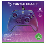 Manette de jeu - Xbox - Rematch Advanced - Filaire - Purple Fade - Compatible PC - Turtle Beach