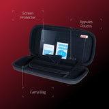 Pack de démarrage - ONLAN - Nintendo Switch 2 - Sacoche noire + Protection d'écran + Thumbsticks