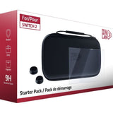 Pack de démarrage - ONLAN - Nintendo Switch 2 - Sacoche noire + Protection d'écran + Thumbsticks