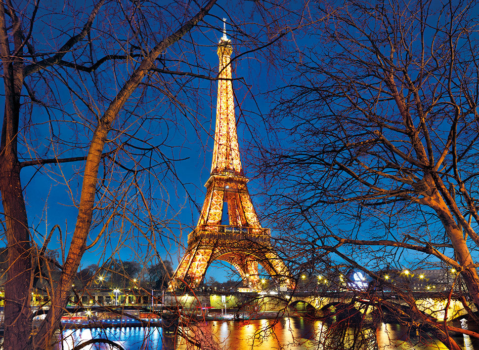 Puzzle 2000 pieces : Tour Eiffel illuminée