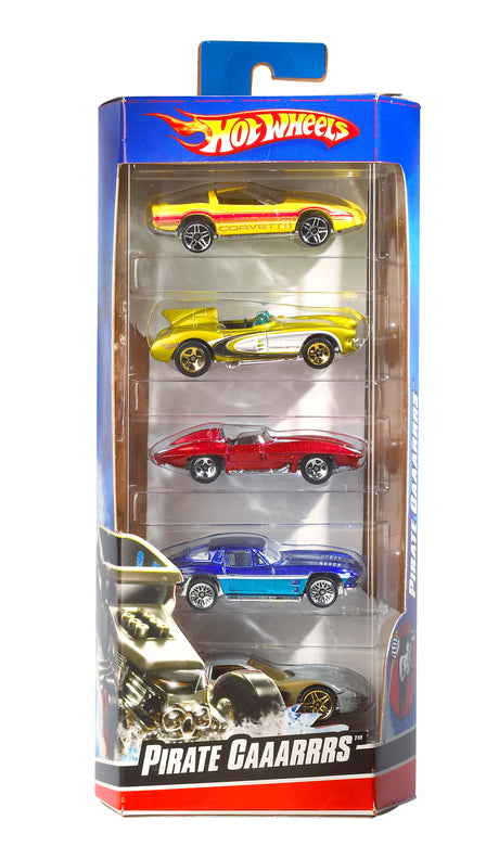 Coffret de 5 voitures Hot Wheels - Modele aléatoire - 400+ modeles - 15 thématiques 1806