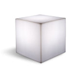Cube lumineux tabouret filaire pour extÈrieur LED - LUMISKY - Carry W40 - Blanc - 10W - Hauteur 40cm