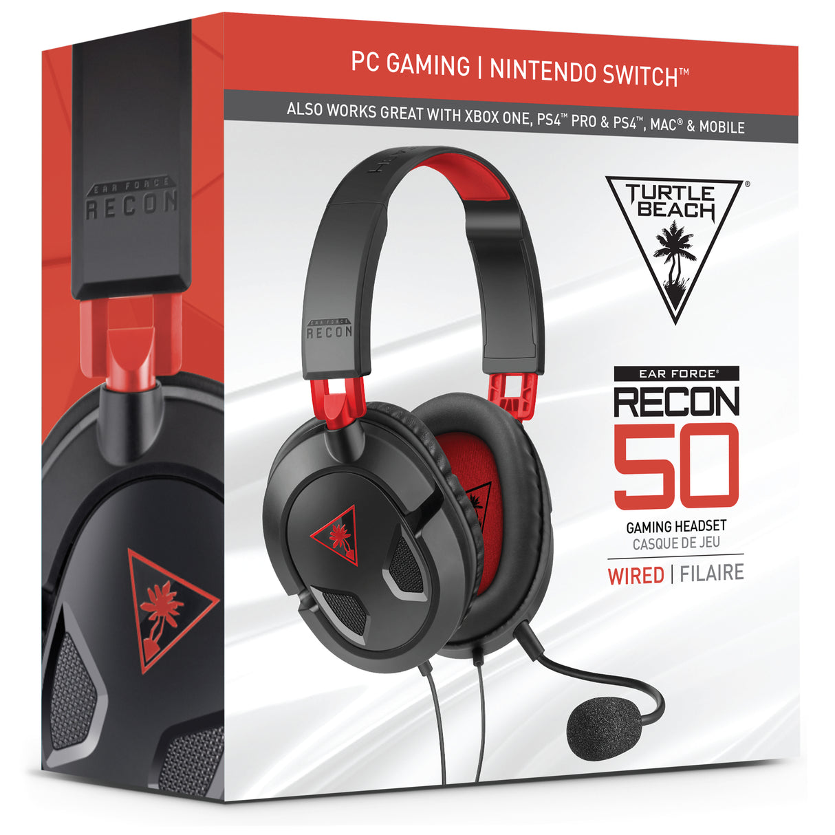 Casque Gaming Turtle Beach Recon 50PC Multiplateforme - TBS-6003-02