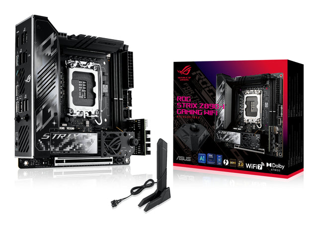 Carte mere - ASUS - ROG STRIX Z890-I GAMING WIFI - Intel Z890 LGA 1851 (Socket V1) mini ITX