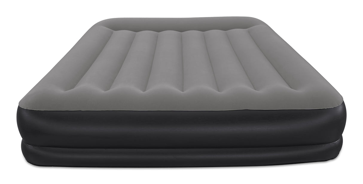 Matelas gonflable - BESTWAY - 671BU - Tritech Queen - 2 places, pompe USB intégrée, 2,03 m x 1,52 m x 36 cm