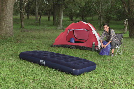 Matelas gonflable camping - BESTWAY - 1 place - 185 x 76 x 22 cm