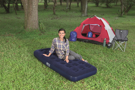 Matelas gonflable camping - BESTWAY - 1 place - 185 x 76 x 22 cm