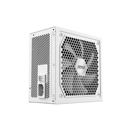 Bloc d'alimentation PC - MSI - MAG A1000GL - PCIe CEM 5.1 - 1000 W - Ventilateurs 135 mm - Blanc
