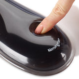 Kensington, Tapis de souris avec repose-poignet, Duo gel, Noir et bleu