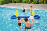 Jeu de piscine gonflable flottant Volley-ball - BESTWAY - 52133 - 244 x 64 x 76 cm