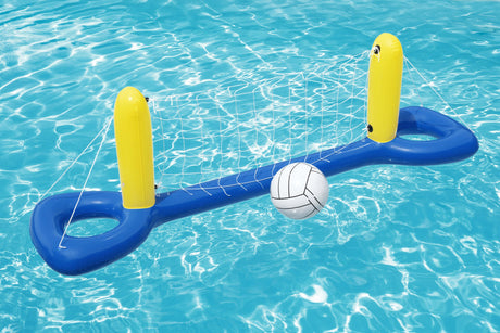 Jeu de piscine gonflable flottant Volley-ball - BESTWAY - 52133 - 244 x 64 x 76 cm