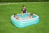 Piscine gonflable pour enfants- Bestway - Rectangulaire  - 201 x 150 x 51 cm - Bleu
