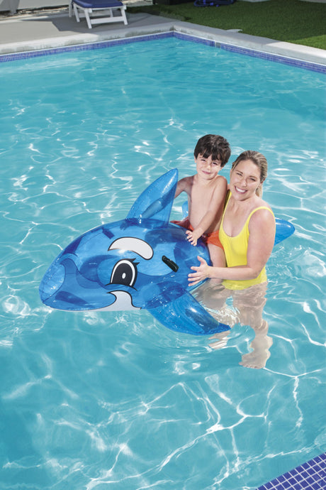 Bouée a chevaucher - Bestway - Baleine - 148 x 84 x 68 cm