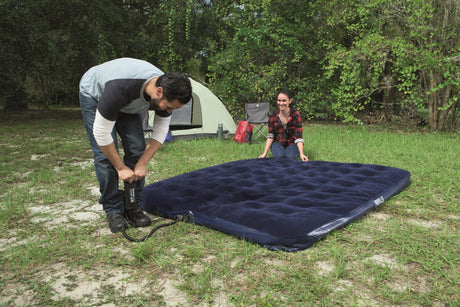 Matelas gonflable camping - BESTWAY - 67004 - 2 places - 2,03 m x 1,83 m x 22 cm