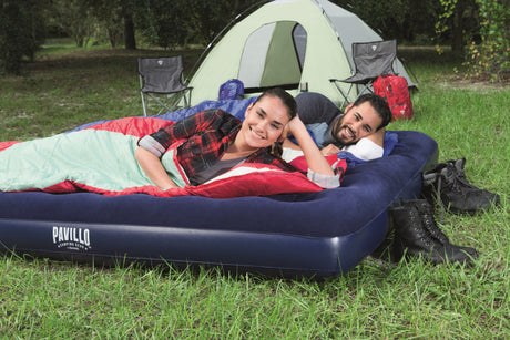 Matelas gonflable camping - BESTWAY - 67004 - 2 places - 2,03 m x 1,83 m x 22 cm
