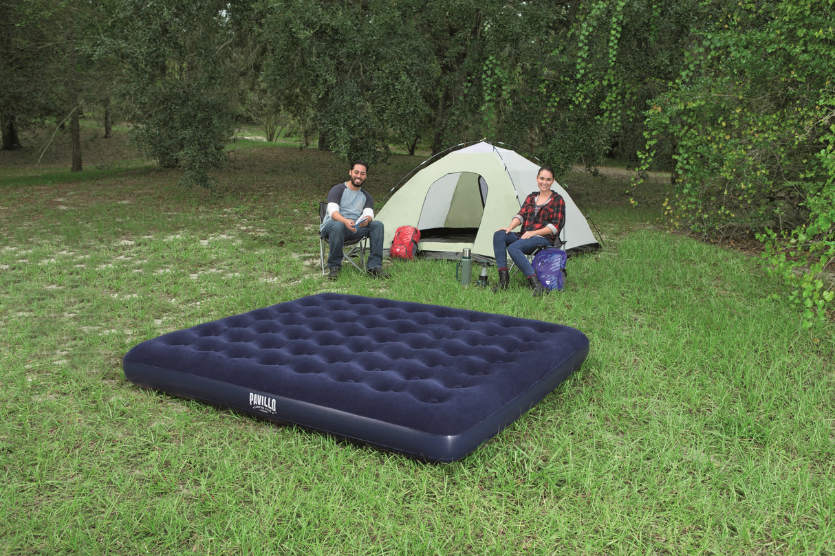 Matelas gonflable camping - BESTWAY - 67004 - 2 places - 2,03 m x 1,83 m x 22 cm