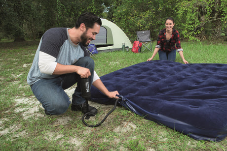 Matelas gonflable camping - BESTWAY - 67004 - 2 places - 2,03 m x 1,83 m x 22 cm
