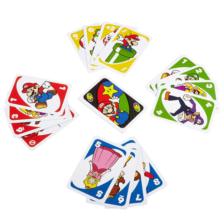 Mattel Games - Uno Super Mario Bros - Jeu de Cartes - Des 7 ans DRD00