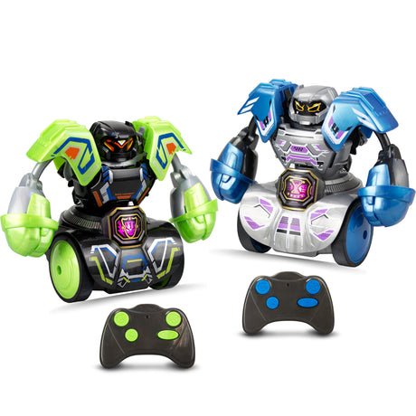 Robot radiocommandé 2.0 - YCOO - Robot Kombat Tornado - Combat 360° - LED & Sons - Pack 2 joueurs - Des 5 ans