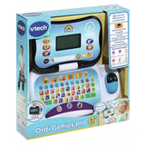 Ordinateur éducatif VTECH ORDI GENIUS PRO NOIR pour enfants de 3 a 7 ans avec souris et 20 activités incluses