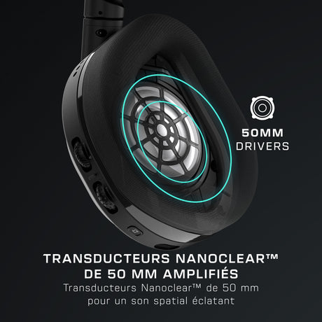 Casque de gaming multi-plateforme sans fil - TURTLE BEACH - Stealth™ 600 PS (Gen 3) - Noir