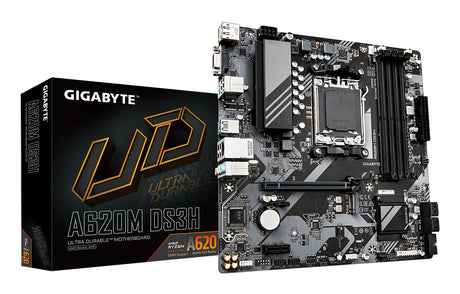 Carte mere - GIGABYTE - A620M DS3H - Format Micro-ATX - Chipset AMD A620 - DDR5 & PCIe 4.0