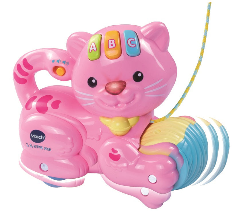 VTECH BABY - 1,2,3 P'tit Chat Rose