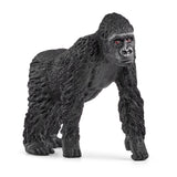 Figurine famille de Gorilles des Plaines, avec 1 maman gorille et ses 2 bébés, pour enfants des 3 ans - Schleich 42601 Wild life