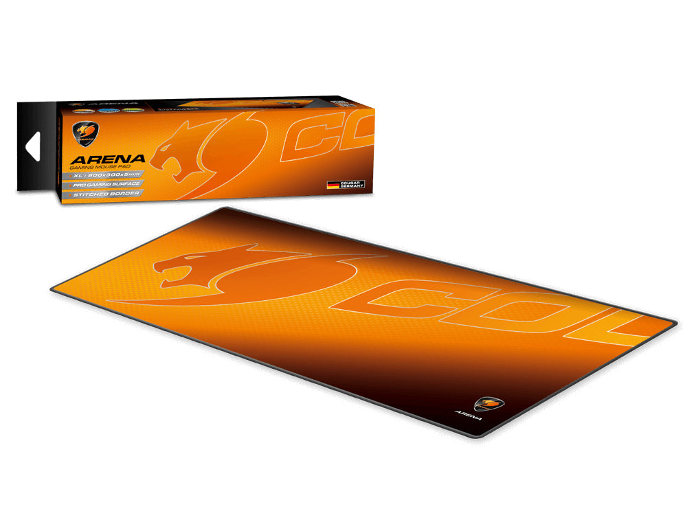 Tapis de souris Cougar Arena - Taille XL (Orange)