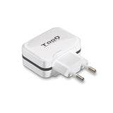 Chargeur secteur TooQ 2 port USB-A 17W (Blanc)