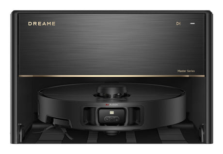 DREAME X40 Master Robot Aspirateur avec Station de Base 8 en 1 Compacte de 28 cm, Remplissage et vidange Automatiques