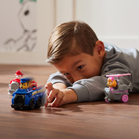 SPIN MASTER PACK DE 3 VEHICULES RETRO FRICTION La Pat' Patrouille