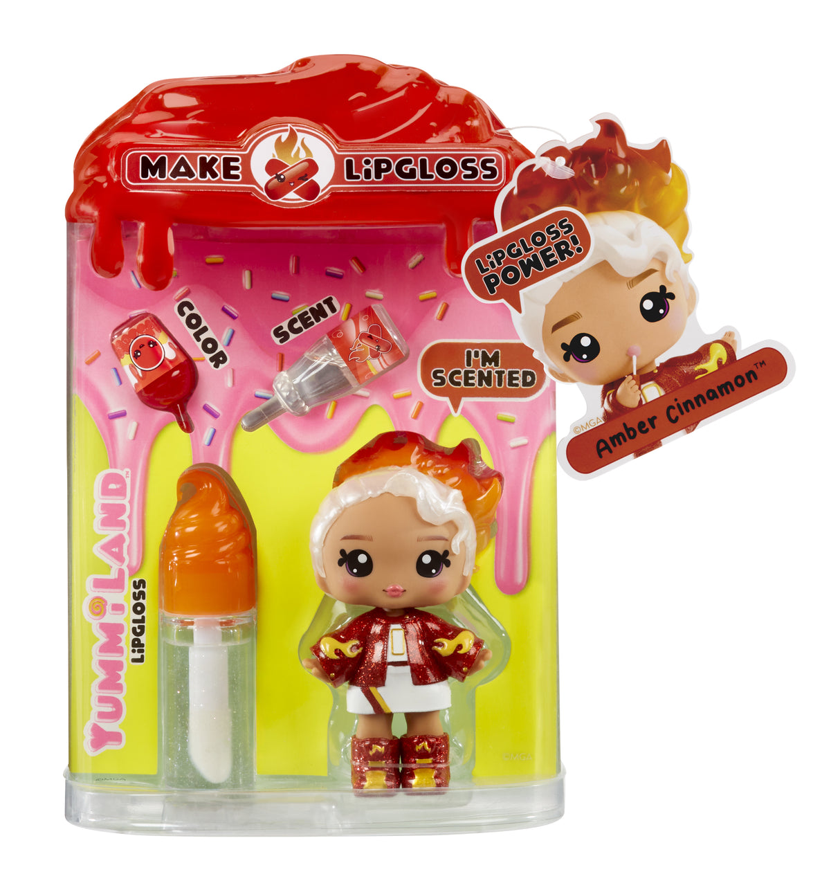 Yummiland Poupée + Gloss - Cannelle - Amber