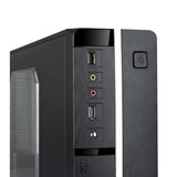 Boitier Mini Tour Micro ATX TooQ TQC-3005U3 + Alimentation 500W (Noir)