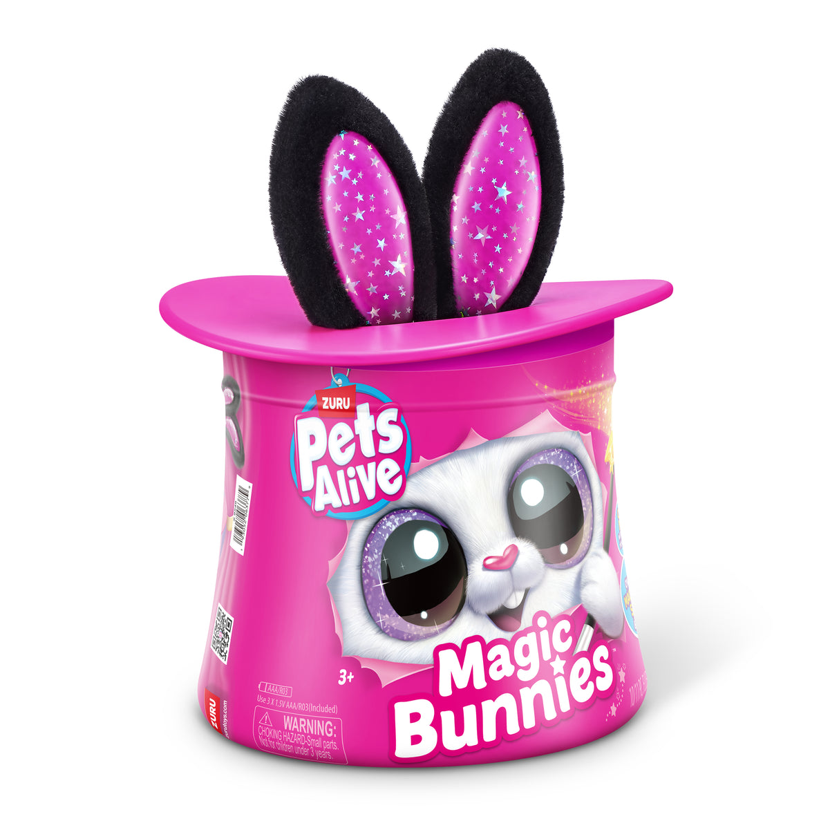 Jeu interactif - ZURU - PETS ALIVE Magic Bunnies - 20 surprises - Effets lumineux - Mixte