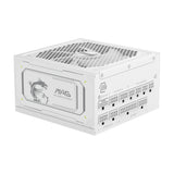 Bloc d'alimentation PC - MSI - MAG A1000GL - PCIe CEM 5.1 - 1000 W - Ventilateurs 135 mm - Blanc