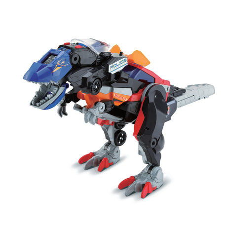 Jouet assemblable VTECH SWITCH & GO COMBO - TRIO, le méga T-Rex SOS (3 en 1) pour enfant de 4 ans et plus