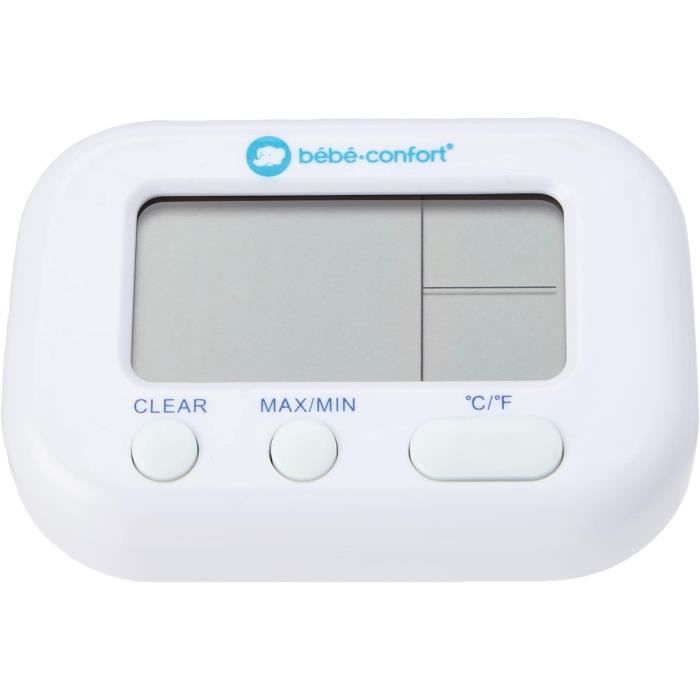 BEBECONFORT Thermometre Hygrometre, Mesure la Température et L'humidité, Convient des la Naissance